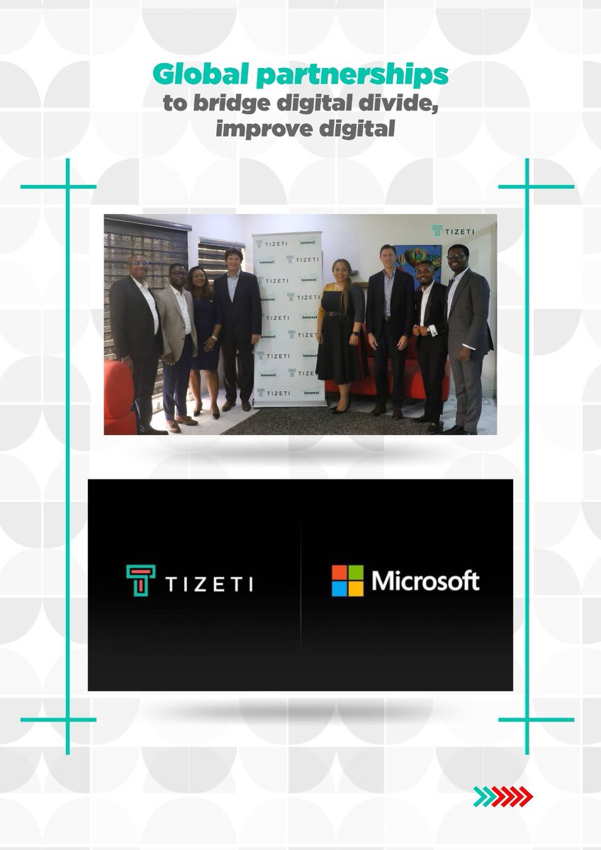 tizeti's tweet photo. As 2024 begins, we reflected on how transformative 2023 was for TIZETI, despite the many, many headwinds that characterized our local markets in Nigeria, Ghana, and Cote d’Ivoire.

We had our biggest rollout, and possibly the biggest rollout plan by any internet service provider rollout in West Africa this year. We took our first major debt facility, to expand our operations, and sent teams out into new states in Nigeria, and Cote d’Ivoire, to set up offices. We expanded our partnerships with global technology companies, Microsoft and Eutelsat OneWeb, won new partnerships with USAID, participated in international conferences, and expanded our leadership team, with an equal gender balance.

Yet, 2023 was a tough year, in our countries of operation which mirrored the tech world globally. Despite the tough times globally, the importance of digital connectivity, and its role as a platform for innovation, access, partnerships, and economic growth grew with more people connected via our products, and partnerships.

We articulated our thoughts on 2023 in our Year in Focus; please read in link.

https://t.co/wp9m0s6Qel

We are grateful to all our partners, customers, stakeholders, and team for your continued support. In 2024, we are more committed to bridging the digital divide in Africa and ensuring no one is excluded from the benefits of the digital economy.

#Tizeti #BridgingTheDigitalDivide #Inclusion #Technology #Digital #Africa #Broadband