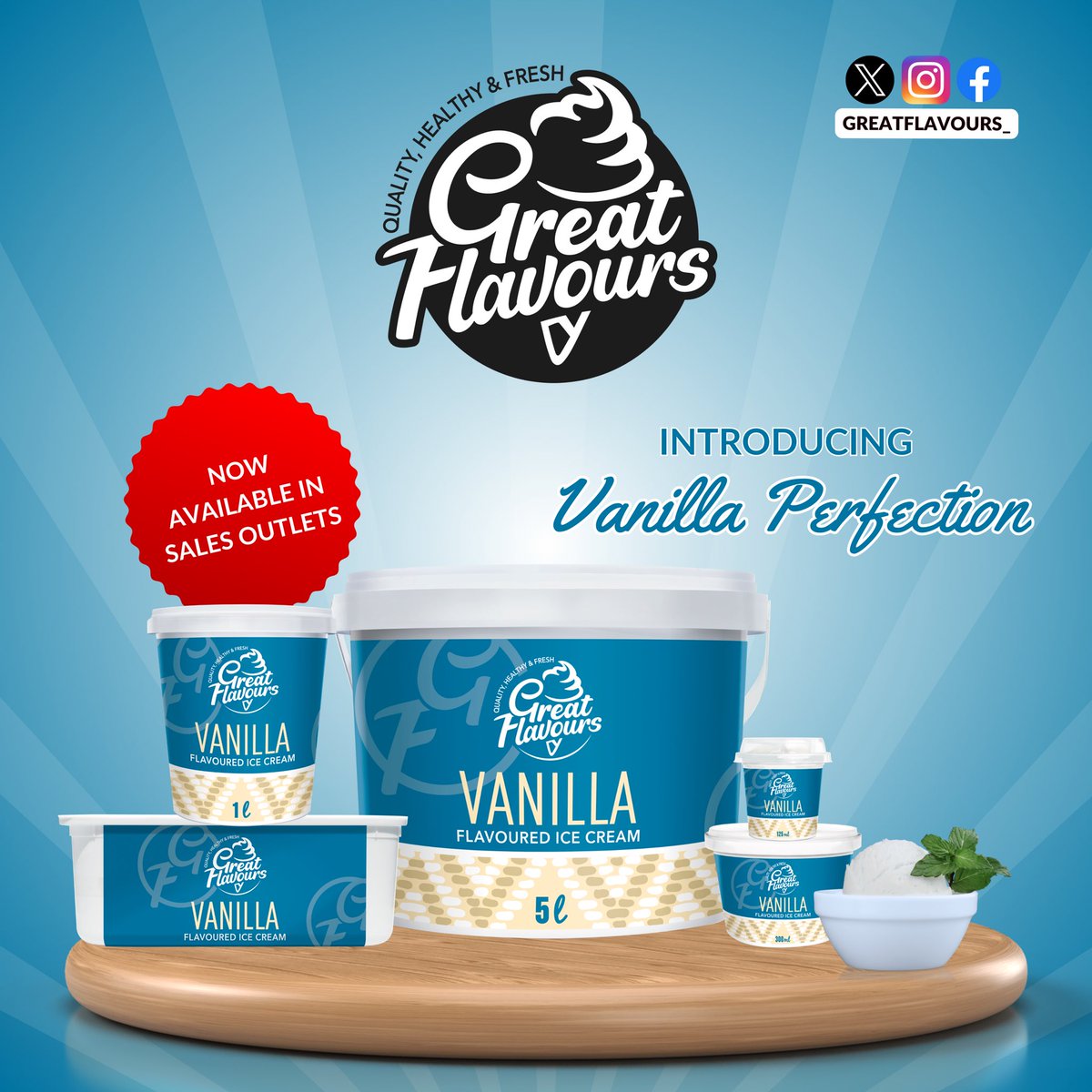 GreatFlavours_'s tweet photo. The classic never goes out of style - enjoy our vanilla ice cream tubs today! https://t.co/apVTHoj7Sw
