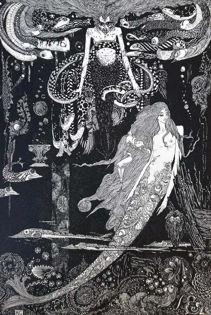 DCLAReadingRoom's tweet photo. #OnThisDay-6 January 1931 –Dublin-born stained glass artist and illustrator Harry Clarke died at the age of 41. A leading figure in the Irish Arts and Crafts Movement. His work was influenced by both the Art Nouveau and Art Deco movements. https://t.co/is0sybiex6