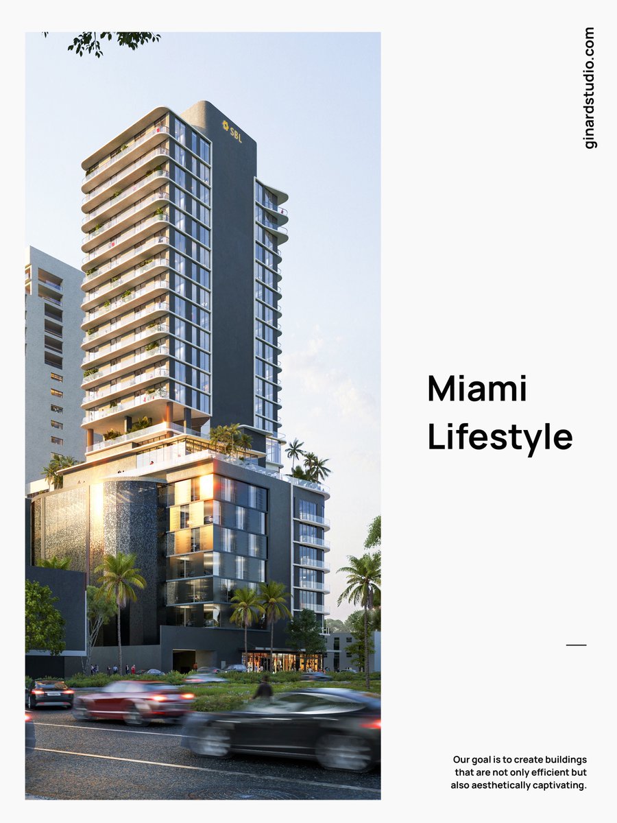 Our goal is to create buildings that are not only efficient but also aesthetically captivating.

#smartbrickellluxe #ginardstudio #architects #newbuilding #luxurydesigner #miamiluxuryliving #brickell #miamia #architecture #Construction