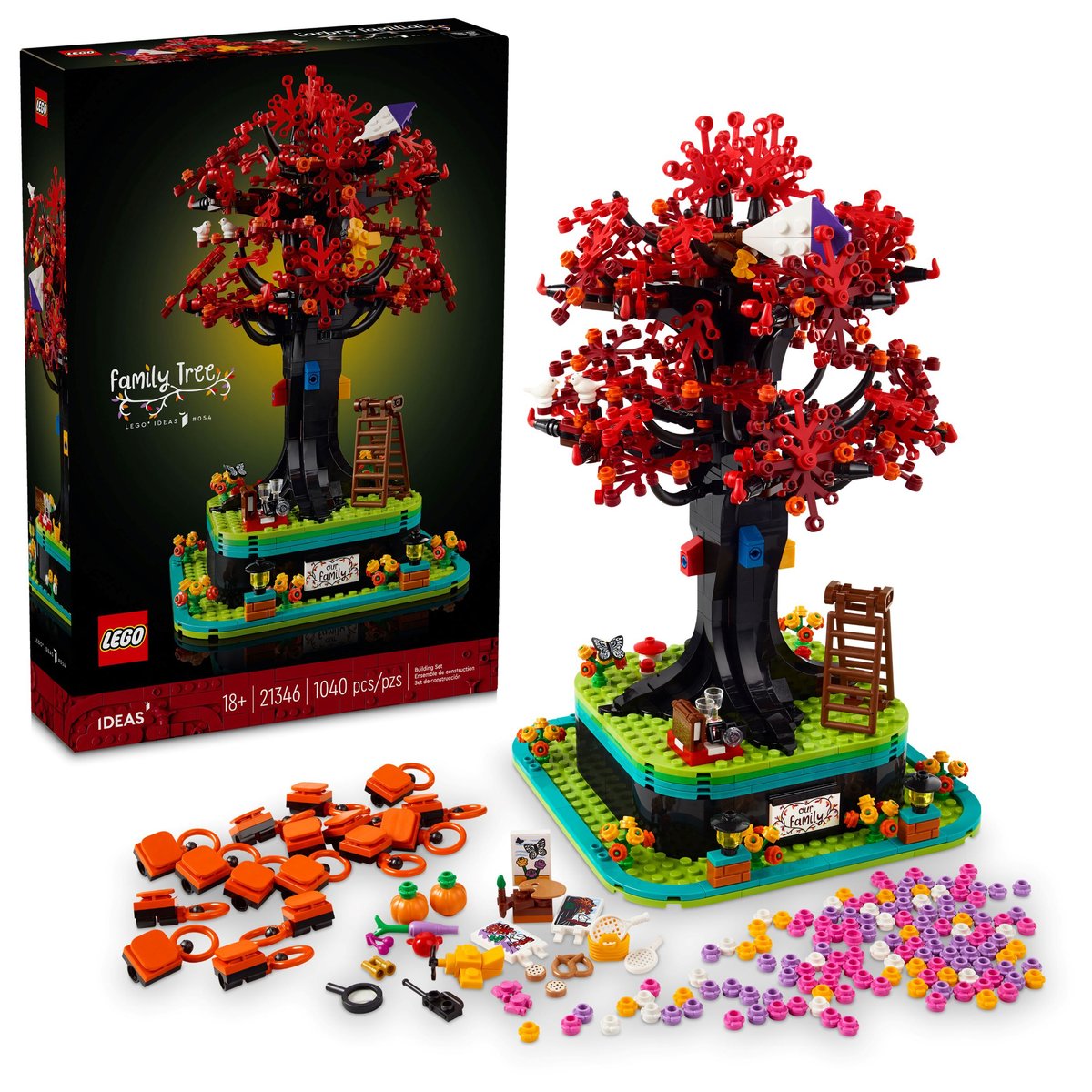 HelloBrickscom's tweet image. Nouveauté LEGO Ideas 21346 Family Tree : disponible en précommande ► hellobricks.com/2024/01/lego-i…

@LEGO_Group #LEGO #AFOL #LEGO2024 #LEGOnews #LEGOideas