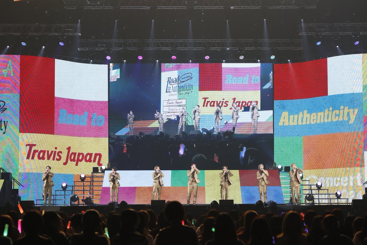 oricon's tweet photo. Travis Japan、全国ツアー開幕✨
横アリ公演初日MC🐯
🎤公開記者会見も実施

今年の抱負は“周”🌏✈️
「いろんな国や場所で夢をかなえられたら」

https://t.co/4Sg8Eqzl6e

#TravisJapan #トラジャ #RoadtoAuthenticity
#TravisJapanConcertTour2024 https://t.co/WMGtD9C8KX