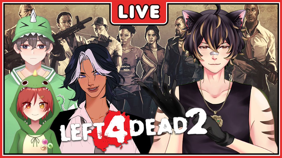 🦁🐯GORA AREX AREX!!!🦁🐯
Hari ini temenin main left 4 dead 2 yuk jadi nanti kita bakal main bareng temen temen vtuber nih gatau bakal gimana jadinya!!!,  silahkan ditonton semua!!!
OTSUKAREX!!!~✨✨
📆Tanggal : 04/01/2024
⏰Jam : 21:00 WIB 
youtube.com/live/t19fld_5_…