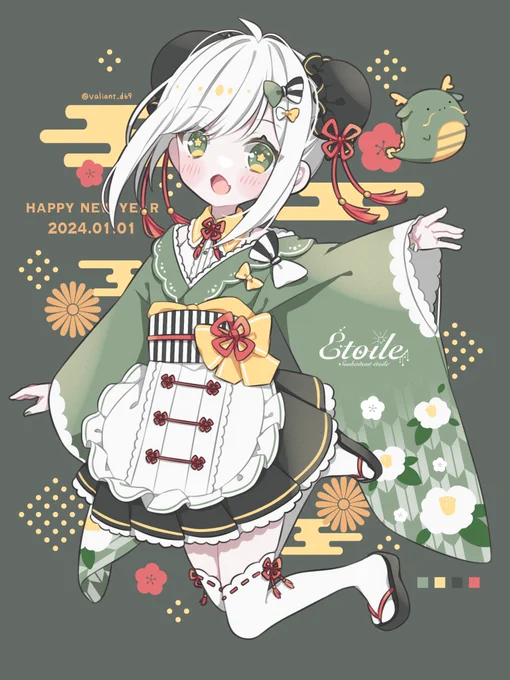 衣装デザインが好きでオリキャラのエトワールを着せ替えしてます。 オシャレでかわいいを目指してるので、かわいい絵を描く方たくさんフォローしたいです! 仕事もあるので、ゆっくり無言フォローで巡回させていただきます。 #新年早々の創作クラスタフォロー祭り #絵描きさんと繫がりたい