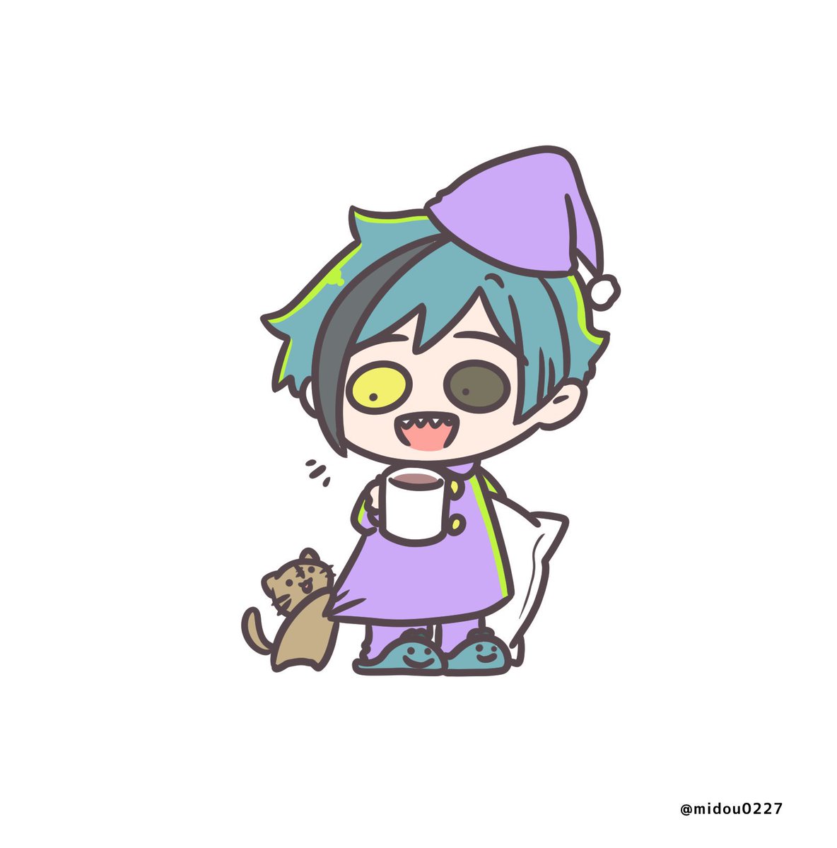 「」|midou.🥐【5/3🥓】🦈のイラスト