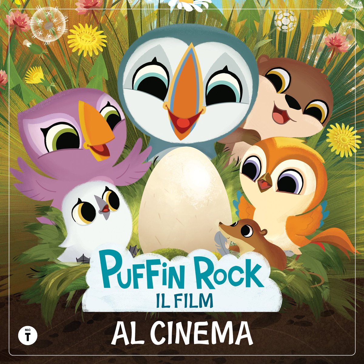Oona, Baba, Isabel e Phoenix vi aspettano al cinema per volare sull'isola più colorata che ci sia: #PuffinRock! Una grande avventura vi aspetta! 🌴
#PuffinRock - Il Film è ora in sala