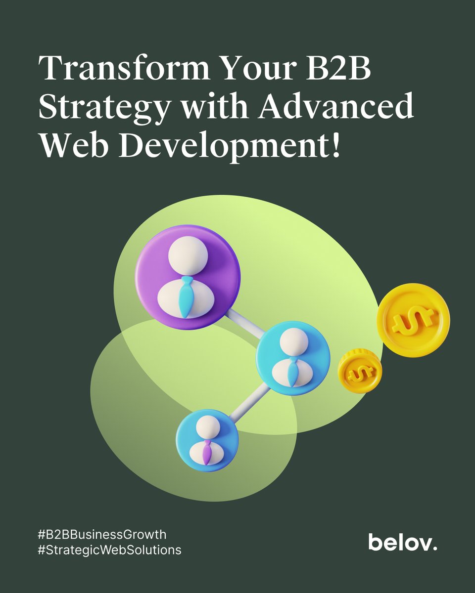 belovdigitalHQ's tweet image. 🌐 Step into 2024 with a bang! Elevate your B2B operations with our bespoke, analytics-driven web development. Boost efficiency, credibility, and innovation. Ready to transform your digital strategy? Let's talk!
#B2BBusinessGrowth #InnovativeBusiness #WebDevelopment2024