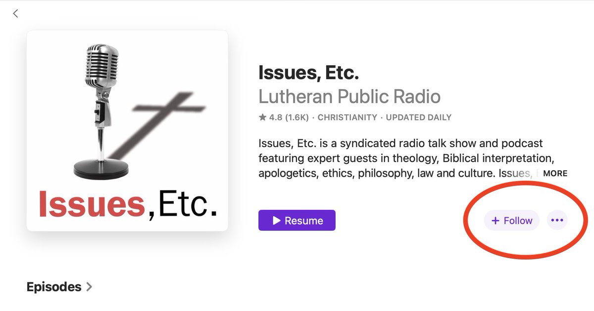 IssuesEtc's tweet photo. Help us reach more listeners in 2024 by FOLLOWING/SUBSCRIBING, rating and reviewing @IssuesEtc! Click here: https://t.co/ov3uUie1sN. #ExpertGuests #ExpansiveTopics #ExtollingChrist #IHaveIssues https://t.co/oCIK2hR3wJ