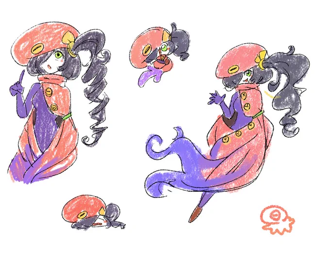 Making an octopus character!