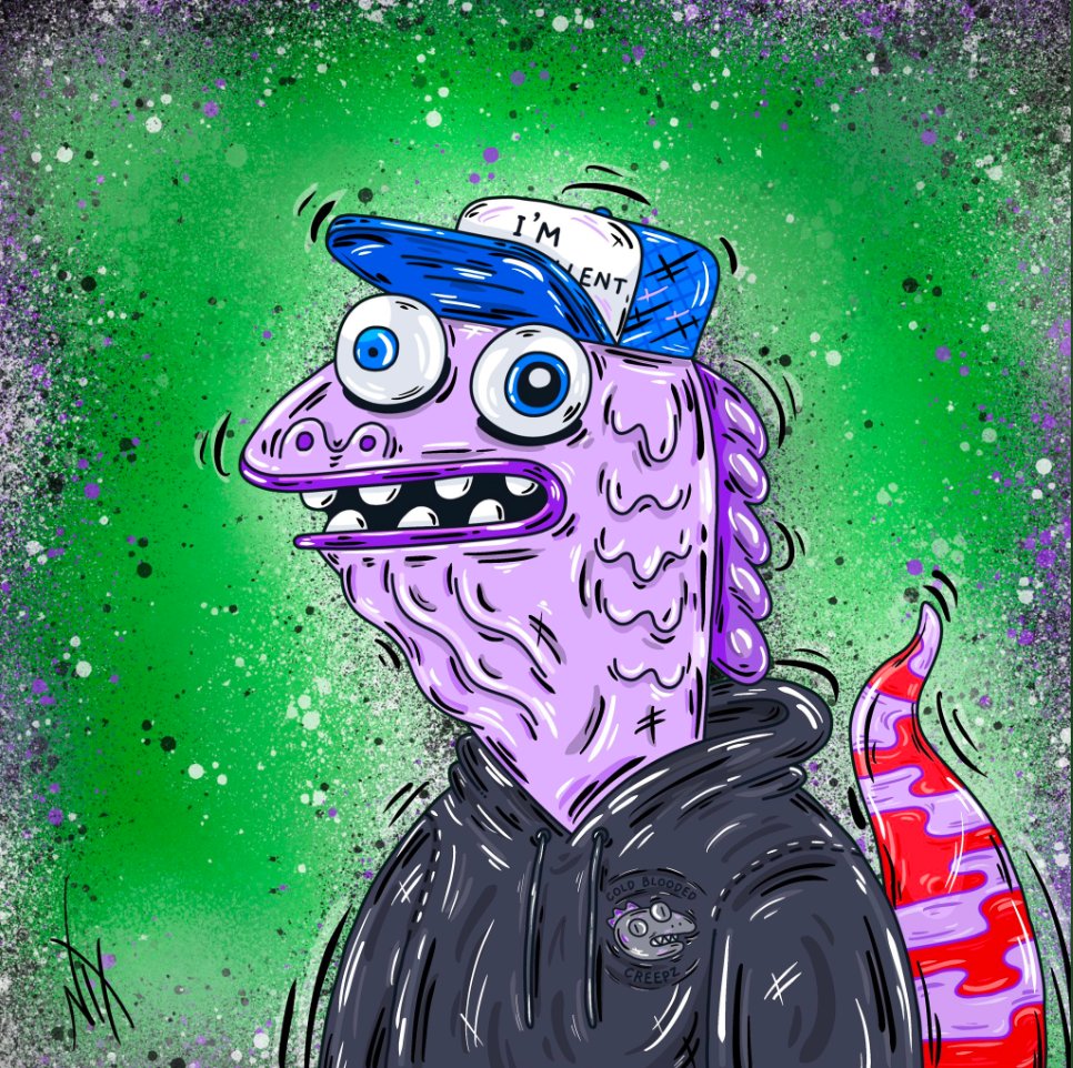 MoonHighFarms's tweet photo. My @Overlord_xyz Creep on LSD by @_nixmyth_ ☢️😄 #ReNix https://t.co/fEGEagARDj