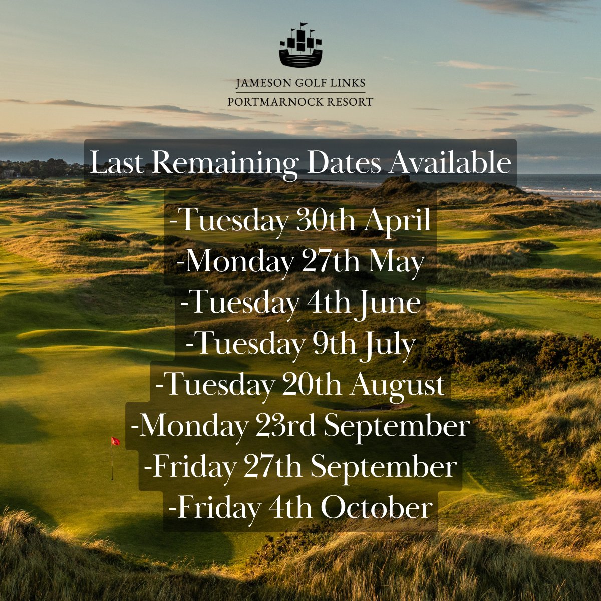 Portmarnock Resort & Jameson Golf Links (@portmarnockrjgl) on Twitter photo It's time to get back into the swing of things.. 🏌🏻♂️
Enjoy a Corporate Golf Day at Jameson Golf Links, Portmarnock Resort.
Please contact Niall Carbery for further details- ncarbery@portmarnock.com It's time to get back into the swing of things.. 🏌🏻♂️
Enjoy a Corporate Golf Day at Jameson Golf Links, Portmarnock Resort.
Please contact Niall Carbery for further details- ncarbery@portmarnock.com