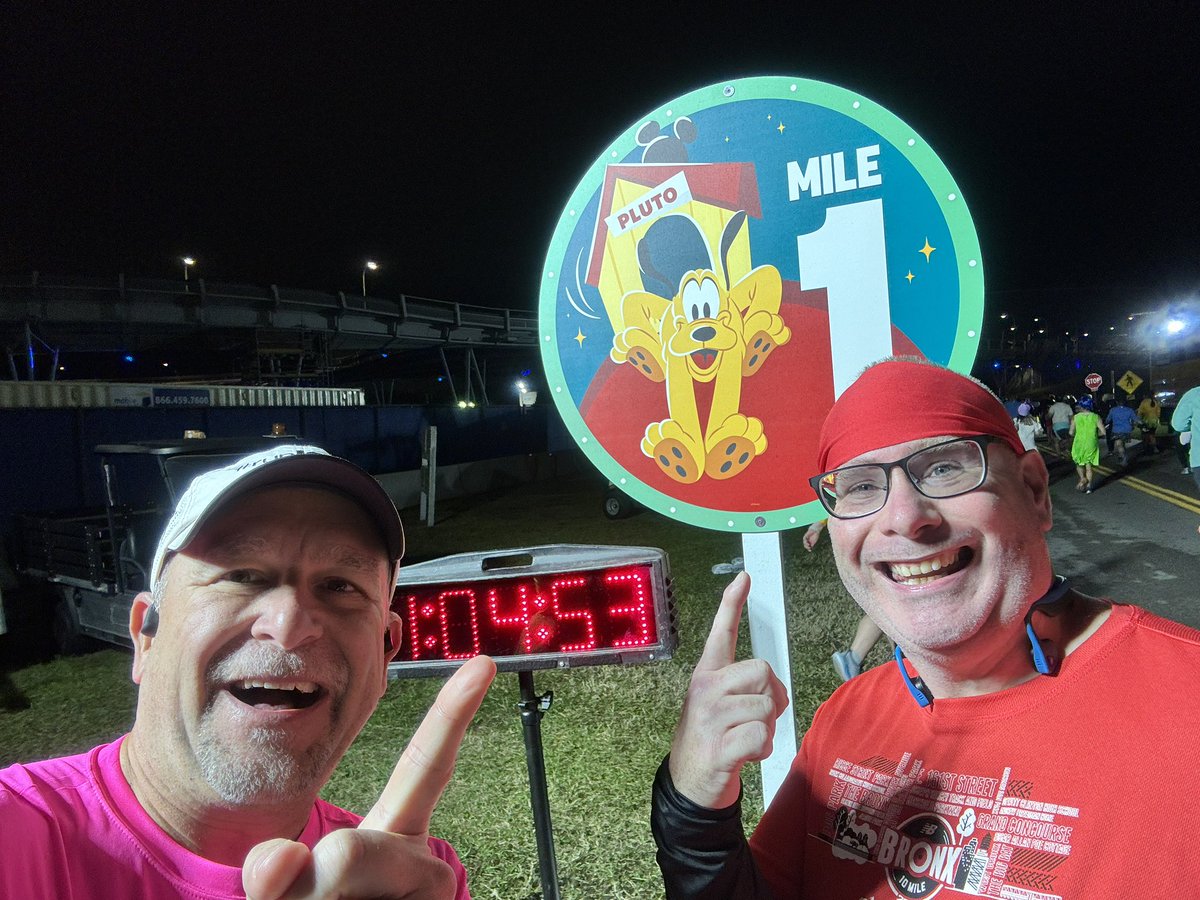 INTERCOT's tweet photo. One down, Three to go! #marathonweekend #runicot #cheerICOT #rundisney #epcot https://t.co/Jb4Gbu3AIC
