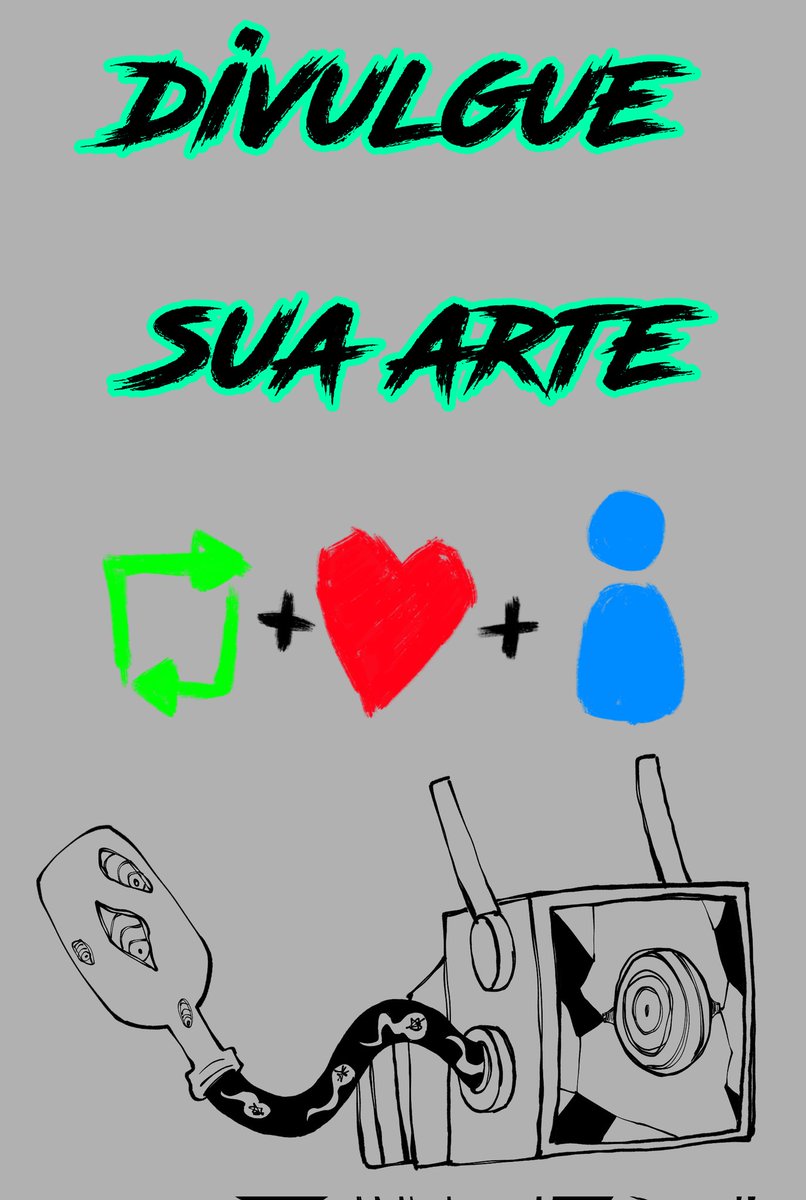 KouPysi's tweet photo. 🐙DIVULGUE SUA ARTE✒

•NSFW ou GORE apenas com aviso🚫 
•IA vai se fuder 🤬
•Poster suas tabelas de comissão 🤑
•Marque amigos 🤝
•♥️ e 🔄 para alcançar mais pessoas https://t.co/faZrTzHMEj