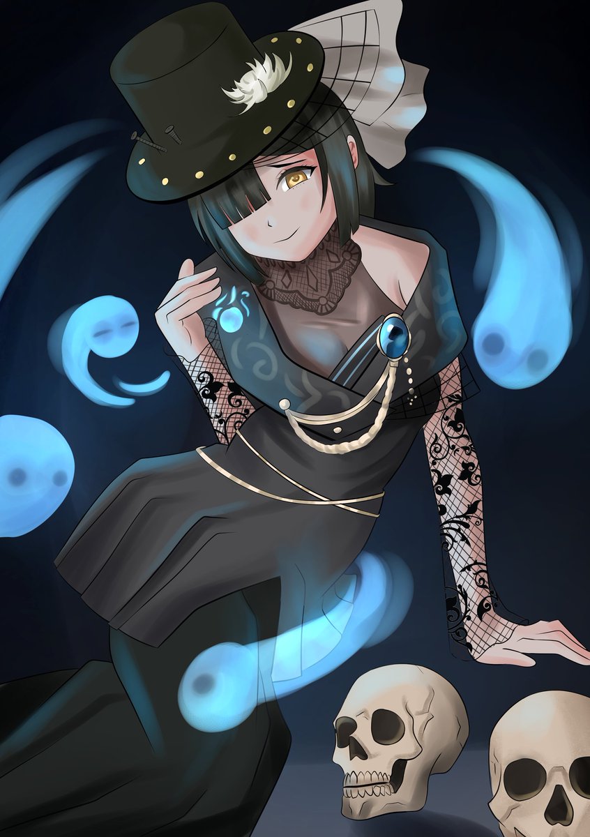 Pathogenus's tweet image. Necrologist from #Reverse1999
#Reverse1999fanart #リバース1999