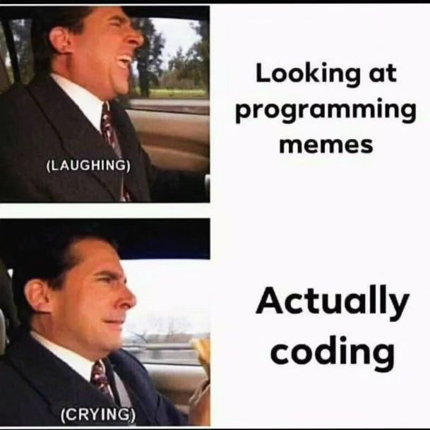 AziiimChowdhury's tweet photo. #programming #programmer #coding #programmingmemes #webdeveloper #developmentmemes #computerscience #developer #OpenAIChatGPT #machinelearning #code #software #ai #softwaredeveloper #MEMES #funny #ChatGPT #AndroidStudio https://t.co/LDcwkdBoOQ