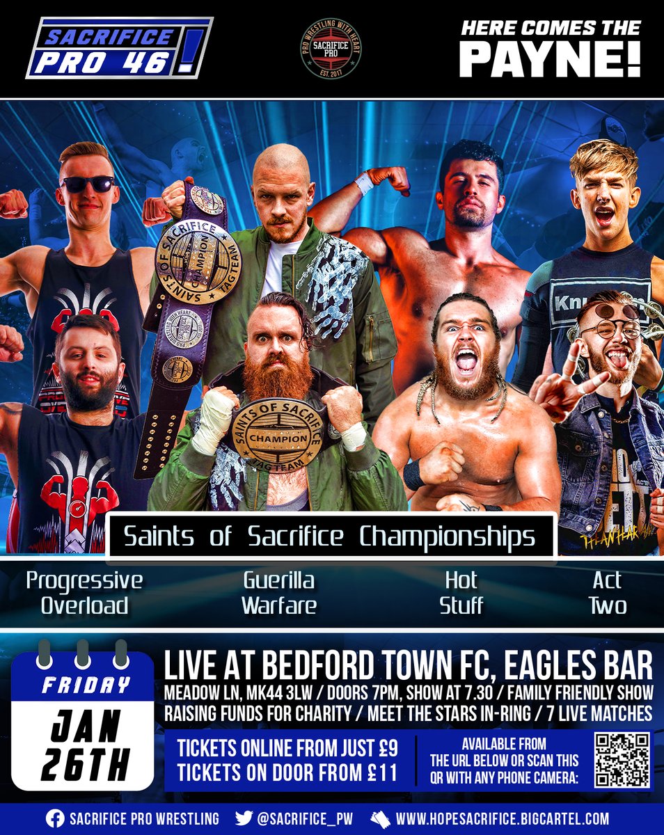 Sacrifice Pro Wrestling in Bedford tweet media