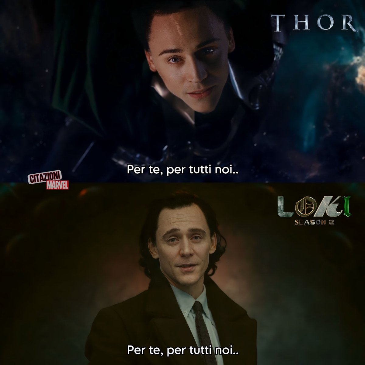 CitazioniMarvel's tweet photo. Per te, per tutti noi.. Loki 💚

🫂 Repost, Like. 

#loki #tomhiddleston #serietv #film #thor #marvel #mcu #marvelstudios #like #follow https://t.co/nWap4B96G9