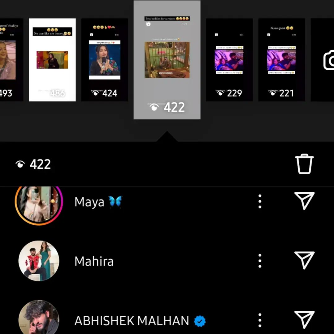 NishaWadhwani18's tweet image. Abhi saw this story 🧿💞
#abhisha