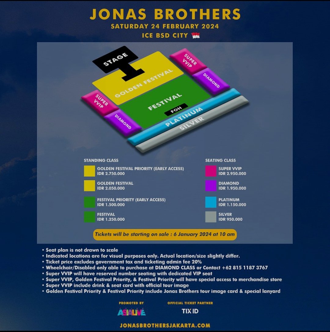 koonitte's tweet photo. 🤍OPEN JASTIP JONAS BROTHER IN JAKARTA🤍

✅Fee 100k/tix (data pribadi)
✅ Bookslot 50k
✅ Testimony? Cek pinned tweets

Trusted 100%! 
Langsung order via dm / whatsapp: 081212390848

wtb wts jastip jonas brother https://t.co/nGiXh0Zf25