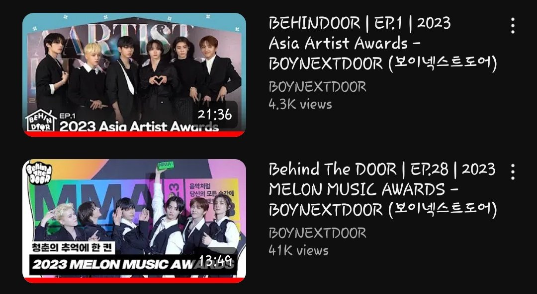 they changed the logo and title from 'Behind The DOOR' to 'BEHINDOOR'