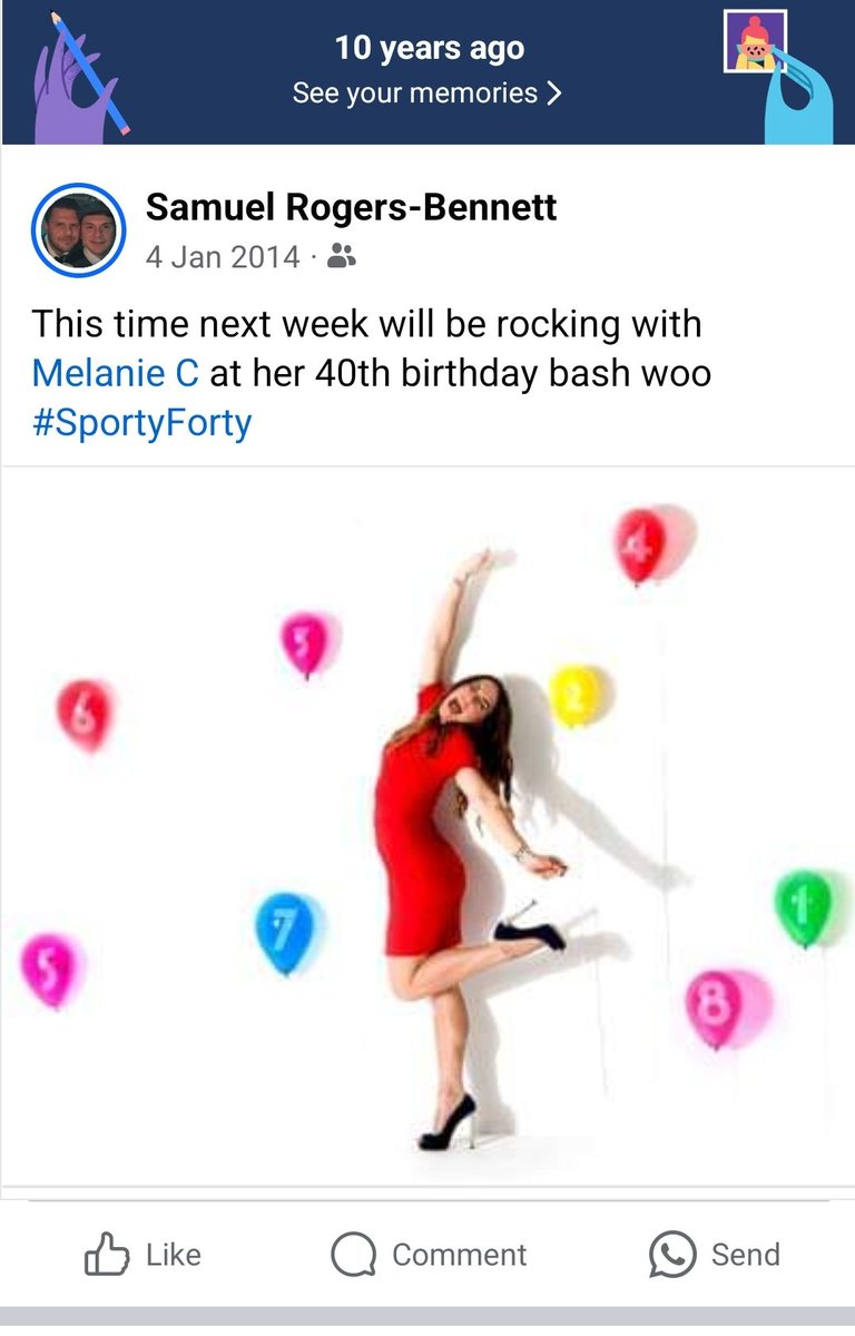 This time next week will be rocking with <a href="/MelanieCmusic/">Melanie C / Mel C</a>  at her 50th birthday bash woo #SportyFifty where has the last decade gone? 😱
