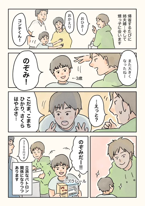 甥っ子あるある。帰省篇