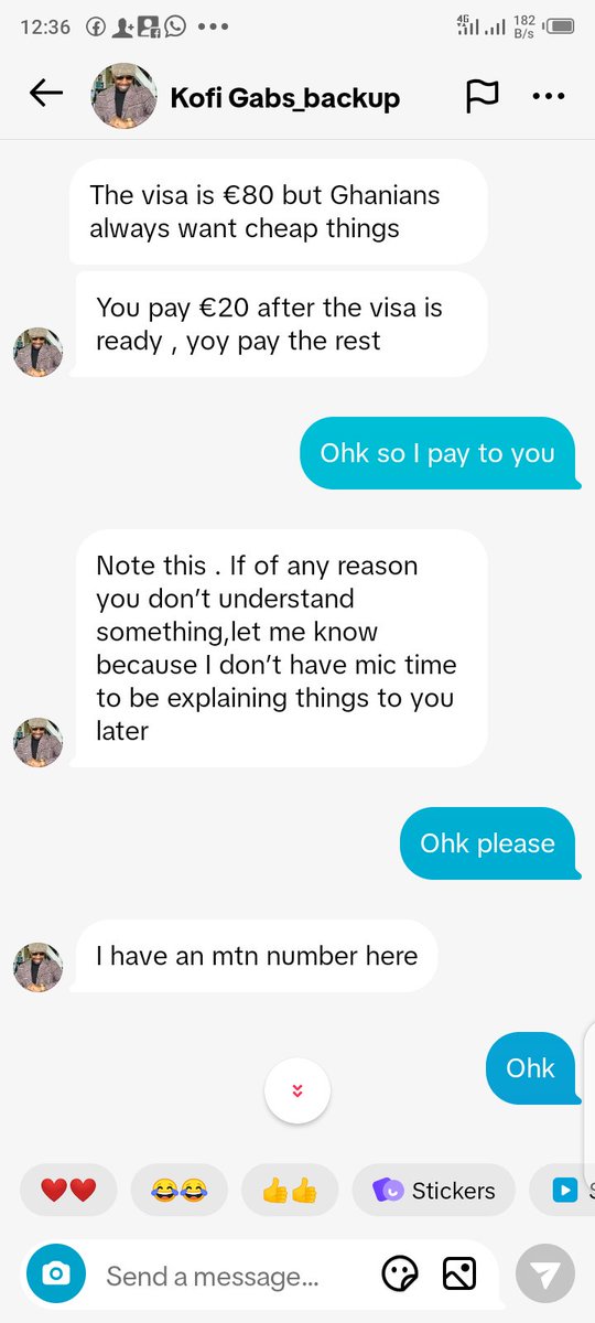 Notorio19724486's tweet photo. @kofigabs Please someone is using your name to fraud https://t.co/p1SabWKQdo