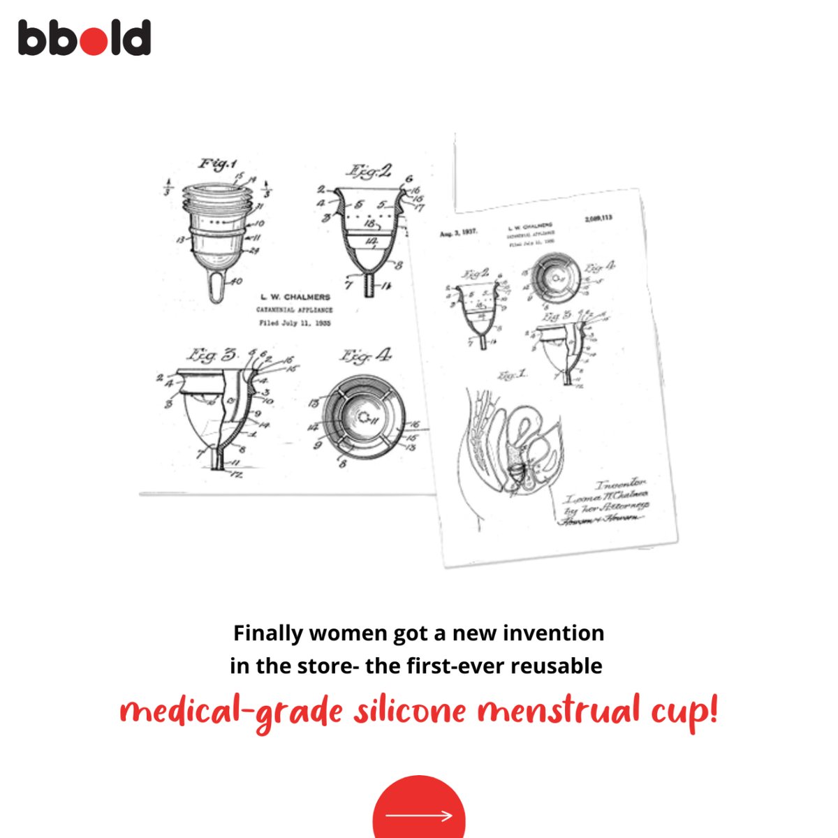 bboldofficial's tweet photo. We bet you didn't know about this! Yes!👀 It was 1937 when menstrual cup was invented which was way before TV commercials and social media hype!
#bboldRevolution #PeriodInnovation #EcoFriendlyPeriods #StayStainFree #periodgyaan #bleedboldy #loveyourselffully https://t.co/46pcIBE1q0