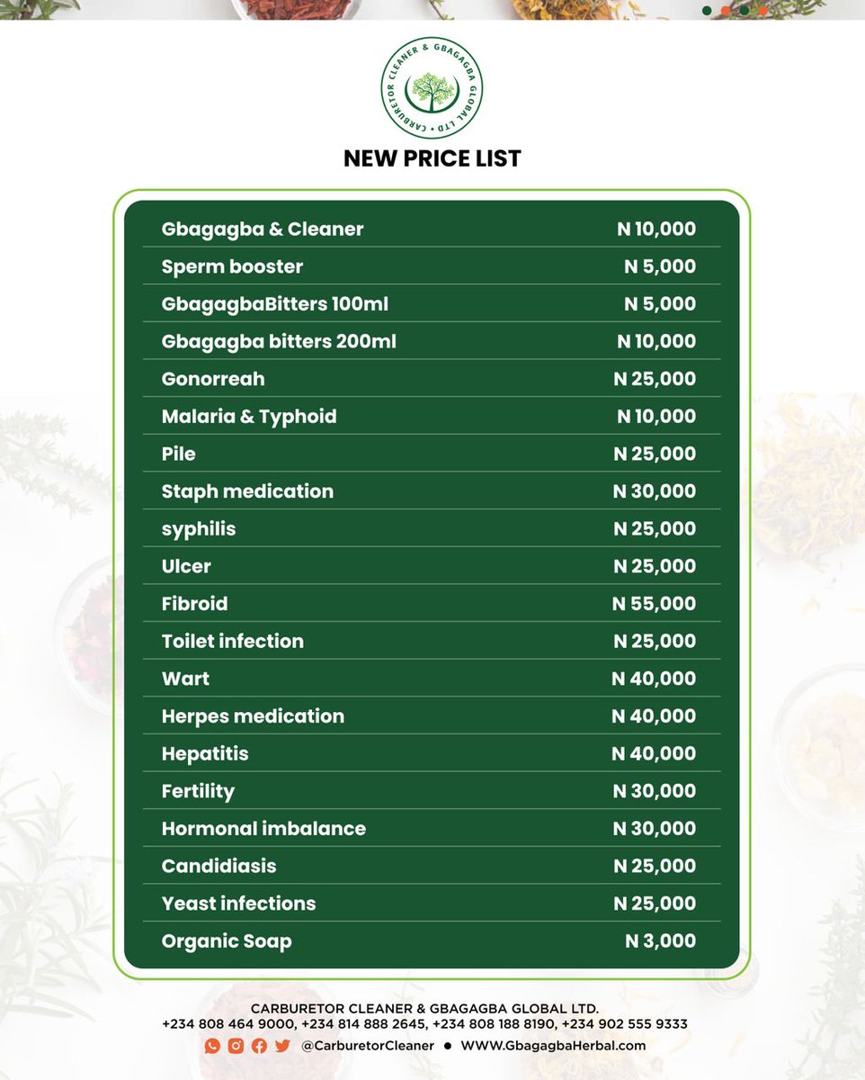 Gbagagba herbals tweet media