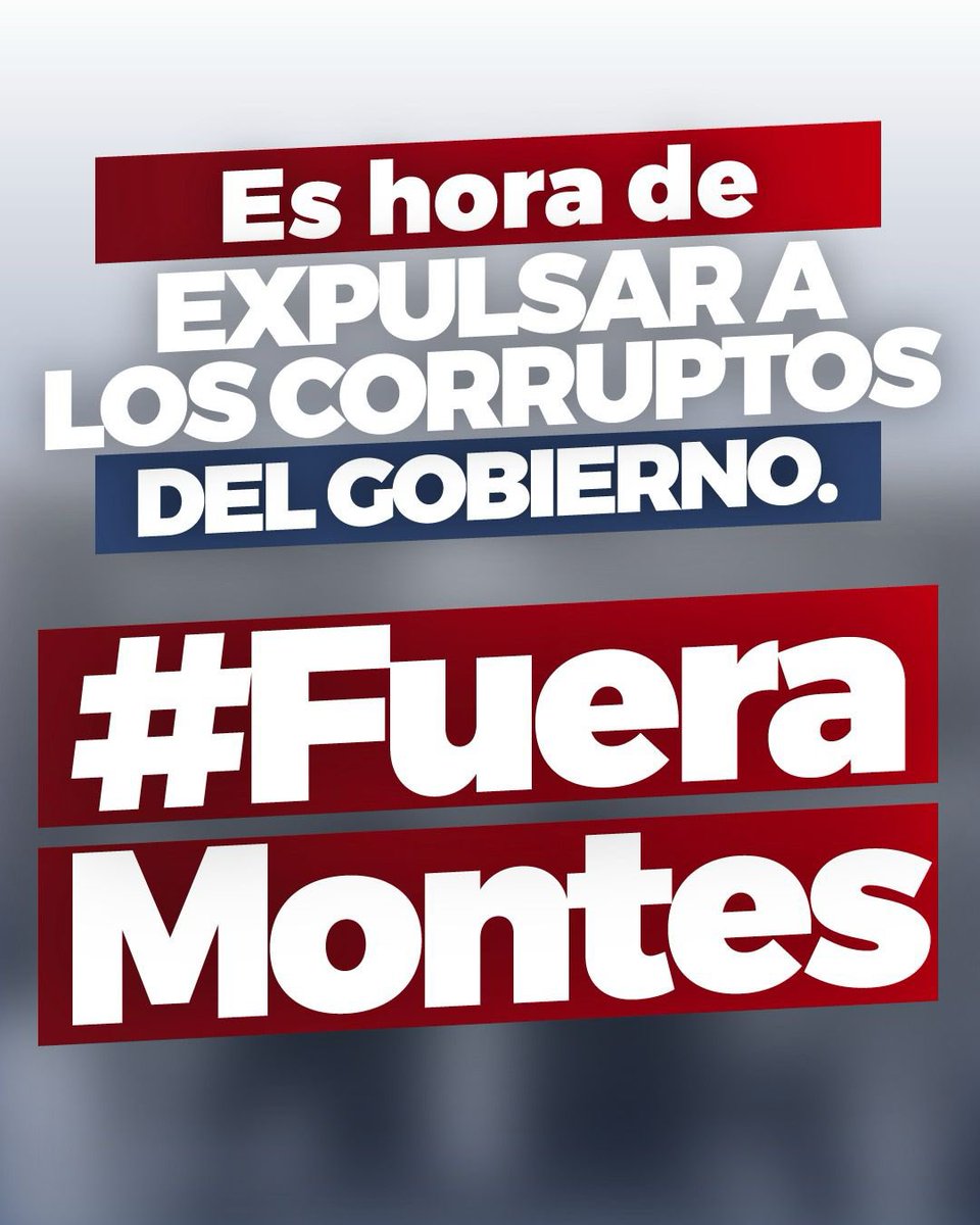 #FueraMontes! Porque la impunidad no puede hacerse costumbre. Chile se merece que no hayan mas #DemocraciaViva