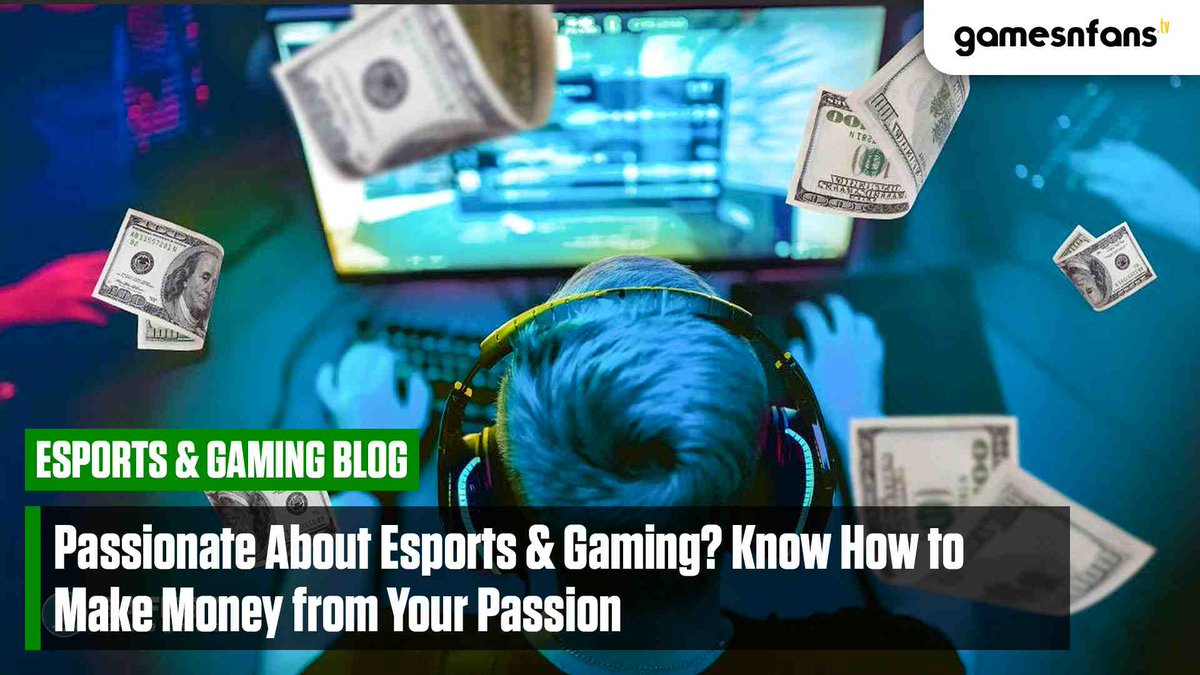 Esports Gaming: How to Make Money from Your Passion

Click on the link below for the detailed blog

gamesnfans.tv/esports/best-w…

#esports #esportstournament #gaming #onlinemoney #howtomakemoneyonline #gamingmoney #howtomakecarreringaming #onlinemoneymaking #AUSvPAK #INDvSA #Bitcoin