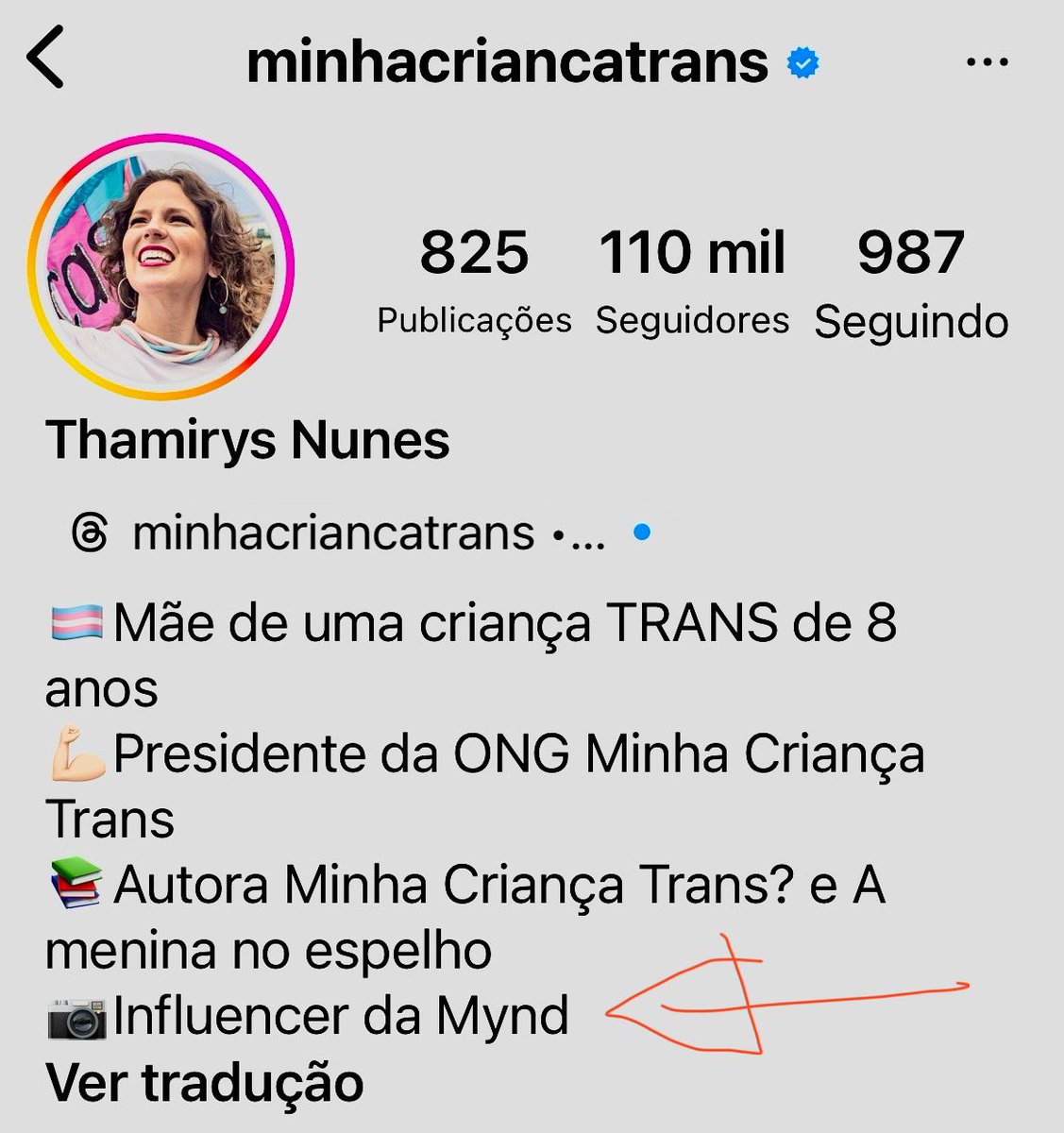 valeriascher's tweet photo. Vão juntando os pontos:
Ela fez a transição da filha c 4 anos. 
Vou repetir: 4 anos.
4 anos.
4 anos.
4 anos. https://t.co/PRQhkmZcfe