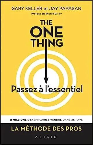 (#Lecture) Nous vous recommandons le livre #TheOneThing de Gary Keller, our apprendre à prioriser dans sa vie et son #business et se concentrer sur l'essentiel 💪