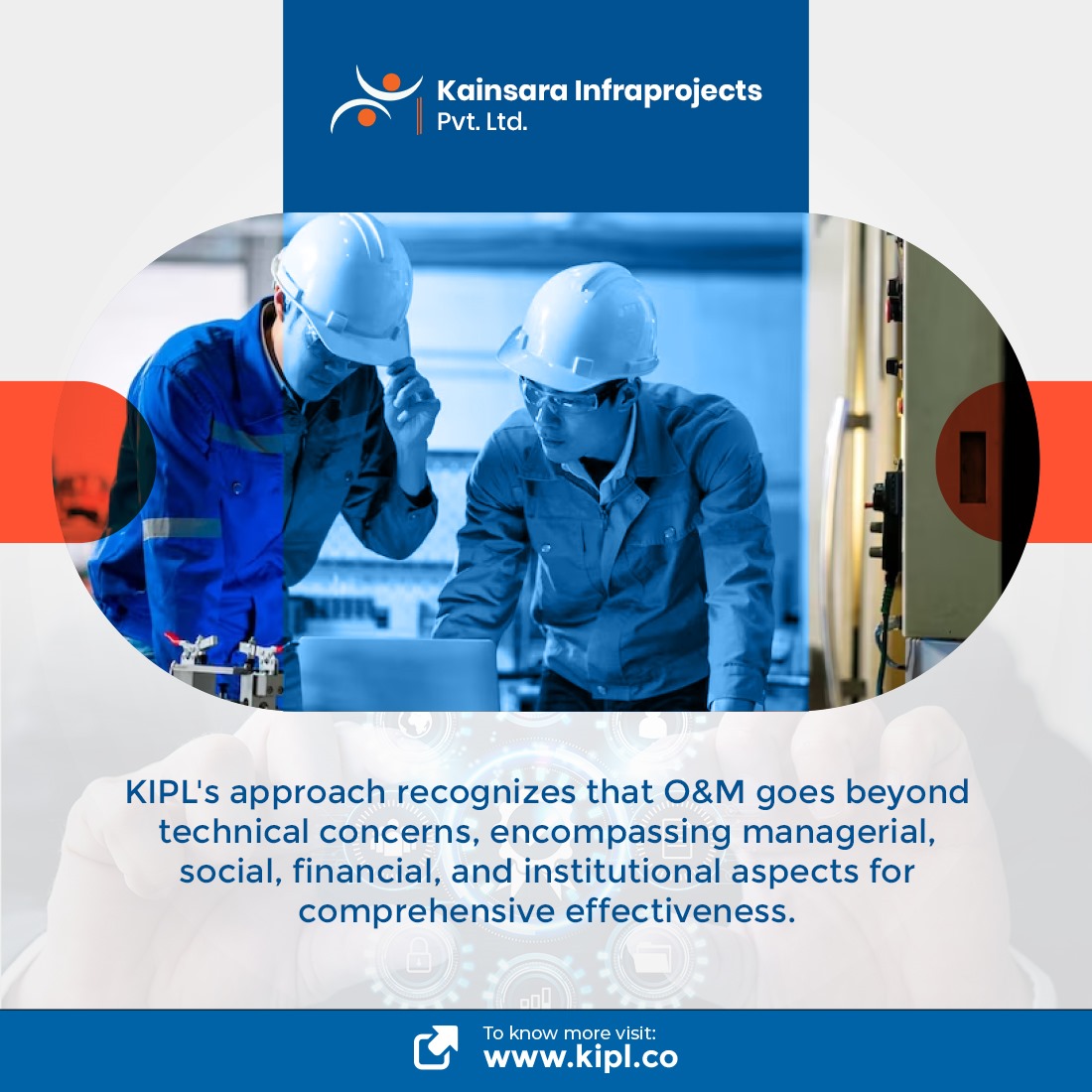 kainsara11048's tweet image. KIPL is proudly empowering excellence. Our O&M Services Deliver with Unmatched Precision. Along with our dedicated team of Professionals. KIPL is ready to change the world.
#KIPL #KIPLexpertise #machinehandling
#professional #expert #teamwork #riskmanagement
#costsavings