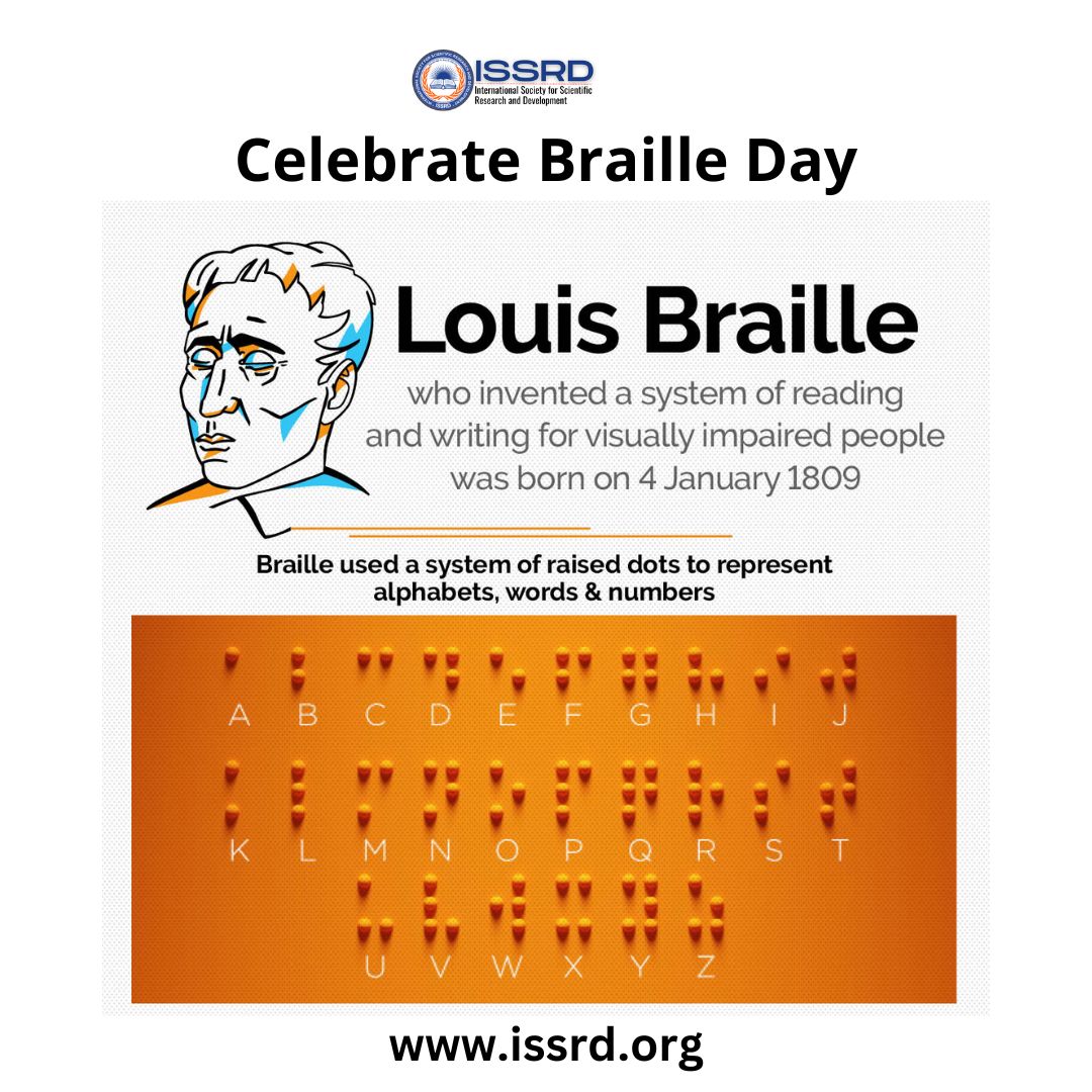 World Braille Day 2024: History, Significance, Quotes, and Facts About Louis Braille #issrd #internationalbrailleday #invention #WorldBrailleDay #BrailleDay