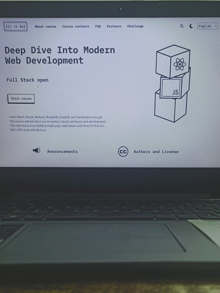lakshaycodes_'s tweet photo. Recently stumbled upon an amazing resource for full stack development - the 'Full Stack open' course by the University of Helsinki. Highly recommend checking it out 🔥.

https://t.co/tOV4x2pyoA

#fullstack #softwareengineer #Coding https://t.co/qq4Y1OkGXg