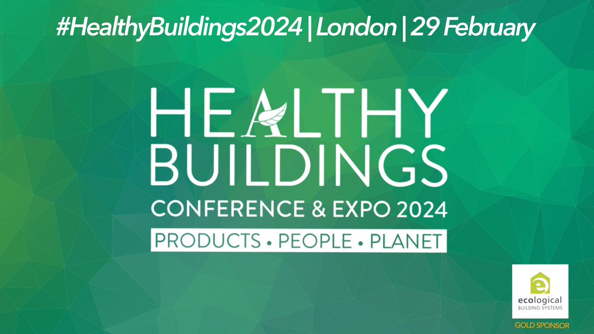 asbp_uk's tweet image. Grab your Earlybird ticket for #HealthyBuildings2024.
29 Feb @BuildingCentre. asbp.org.uk/healthybuildin…

Topics include biophilic schools, toxic chemicals and healthy indoor environments, plus embedding biodiversity into the construction and procurement process.

+ #ASBPawards!