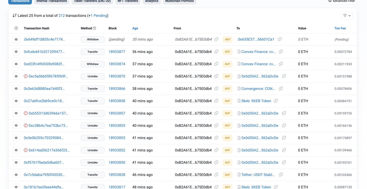 GUYS, I NEED HELP!

I just got hacked for over $50k+ worth of funds, not entirely what to do right now, seriously panicking,...

Please help RT this to all exchanges so they can start freezing funds ASAP!!!

etherscan.io/address/0xB2A6…