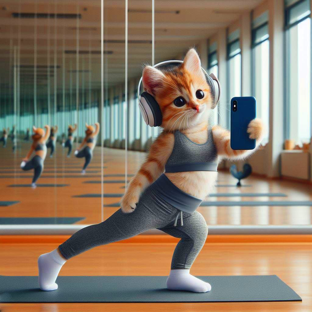 Hoofman171's tweet photo. Do you also test your fitness results like Meow Meow? https://t.co/n0shlxfLWj