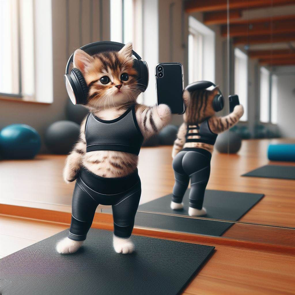 Hoofman171's tweet photo. Do you also test your fitness results like Meow Meow? https://t.co/n0shlxfLWj