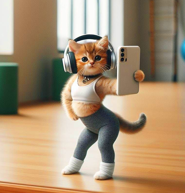 Hoofman171's tweet photo. Do you also test your fitness results like Meow Meow? https://t.co/n0shlxfLWj