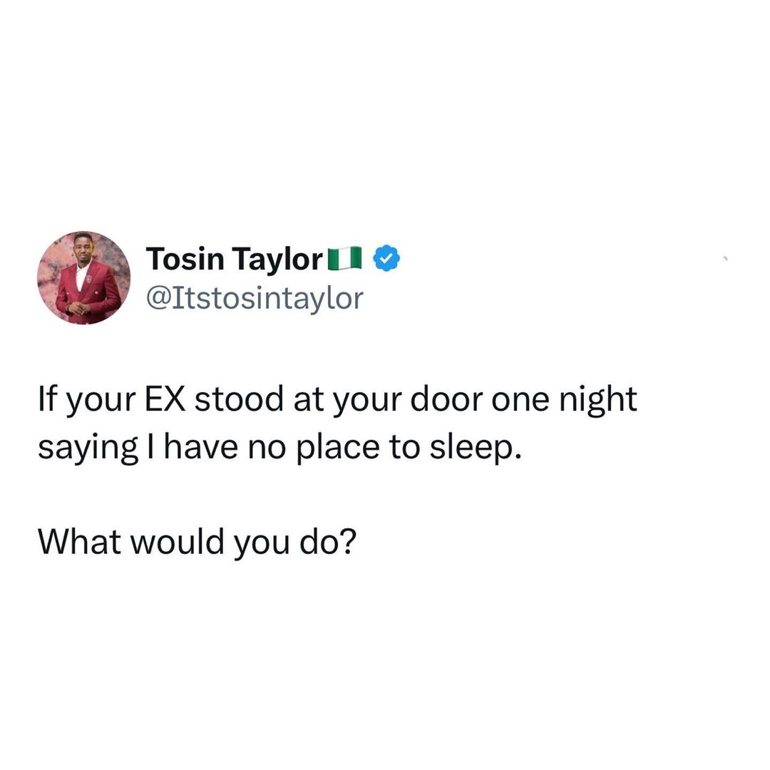 What would you do? ⬇️
