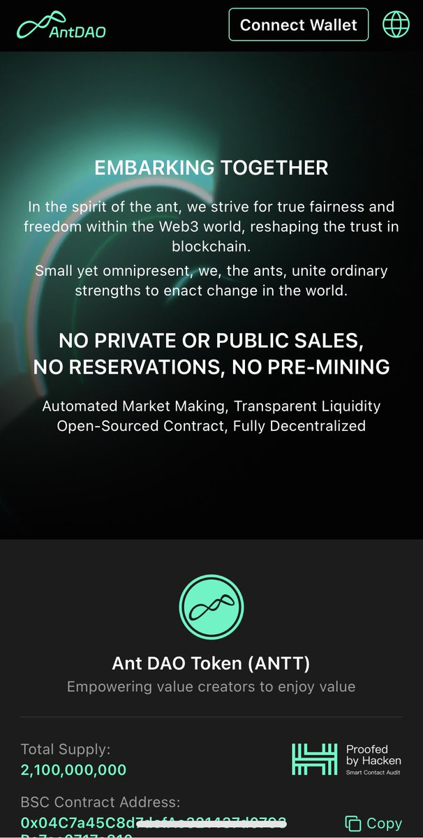 antunitynest's tweet photo. Friends of Ant Dao, we are pleased to inform you that https://t.co/5YjY1cSS5r, the official website of Ant Dao, has completed its first upgrade. Open some of the functions, hurry up to experience it! https://t.co/NxgQjj3NEK