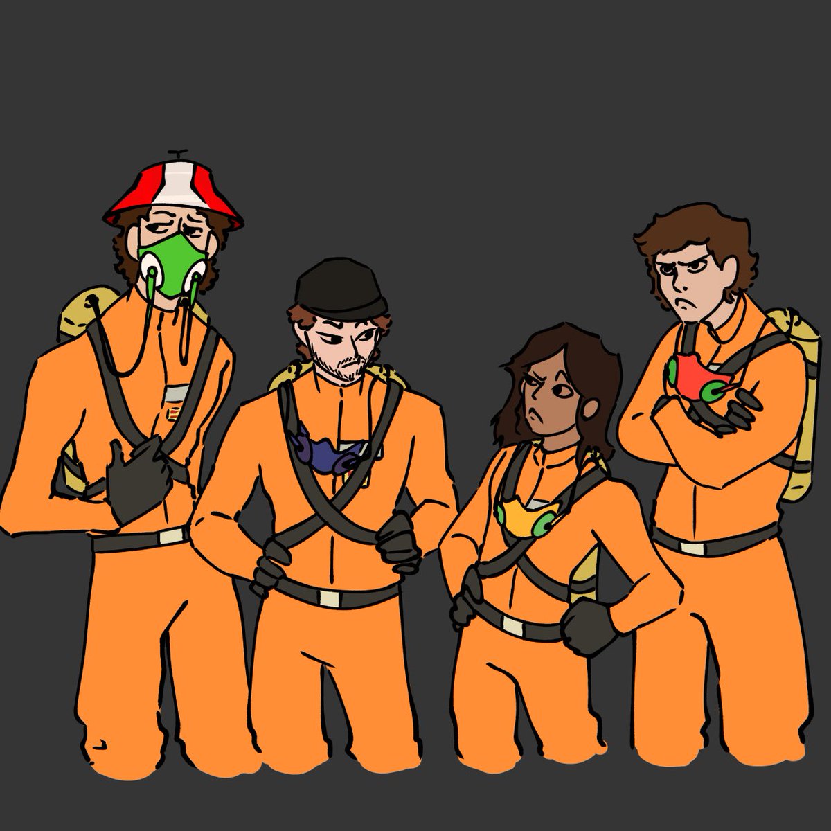 ryannisjustfine's tweet photo. watched yumi’s lethal company videos and made this (sorry nick and gunk)
#groupchatpodcast #yumifanart #isaacwhyfanart #bigtfanart #larrycroftfanart https://t.co/u6unskXTVk