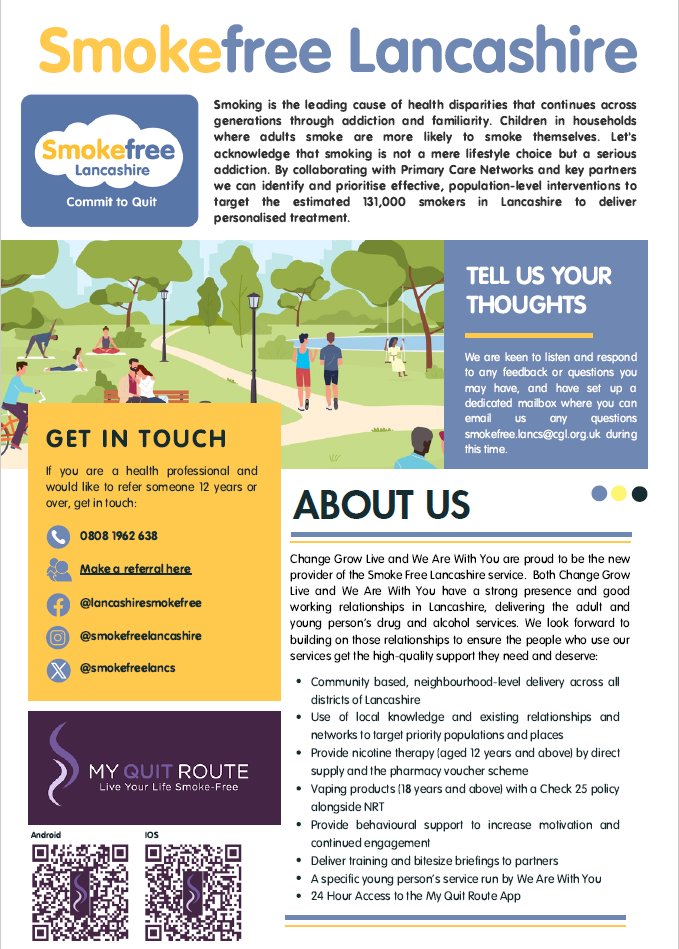 CentrePadiham's tweet photo. Local Stop Smoking Services https://t.co/NtYbnCST4f