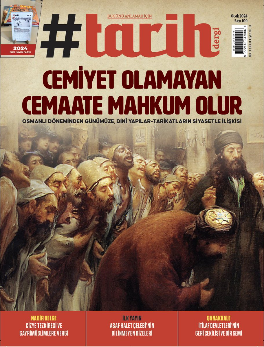 #tarih Ocak sayısı bugünden itibaren tüm Türkiye’de bayide ve web sitemizde satışta!

Satın almak için: tarihdergi.com/dergilerimiz/t…