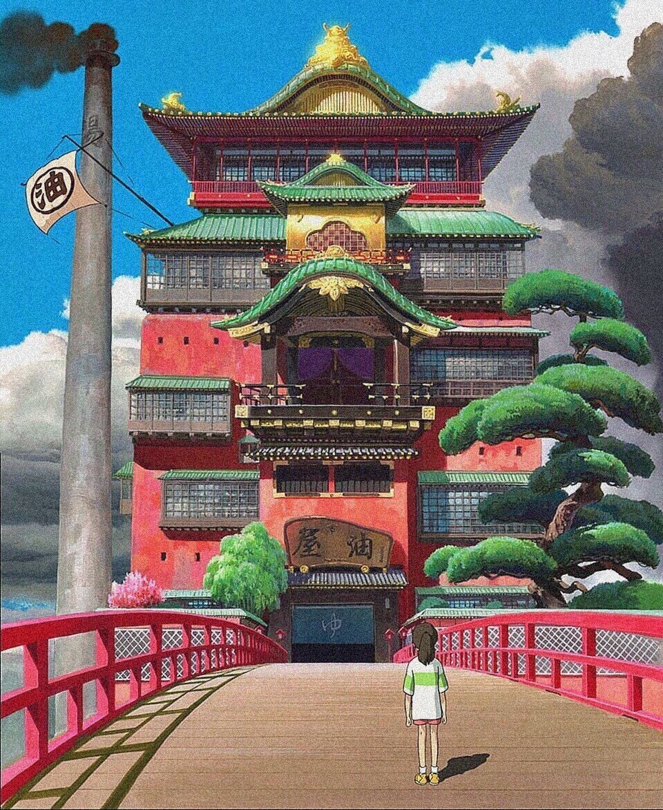 anime_'s tweet photo. Spirited Away (2001). https://t.co/bIVhCpyTqQ