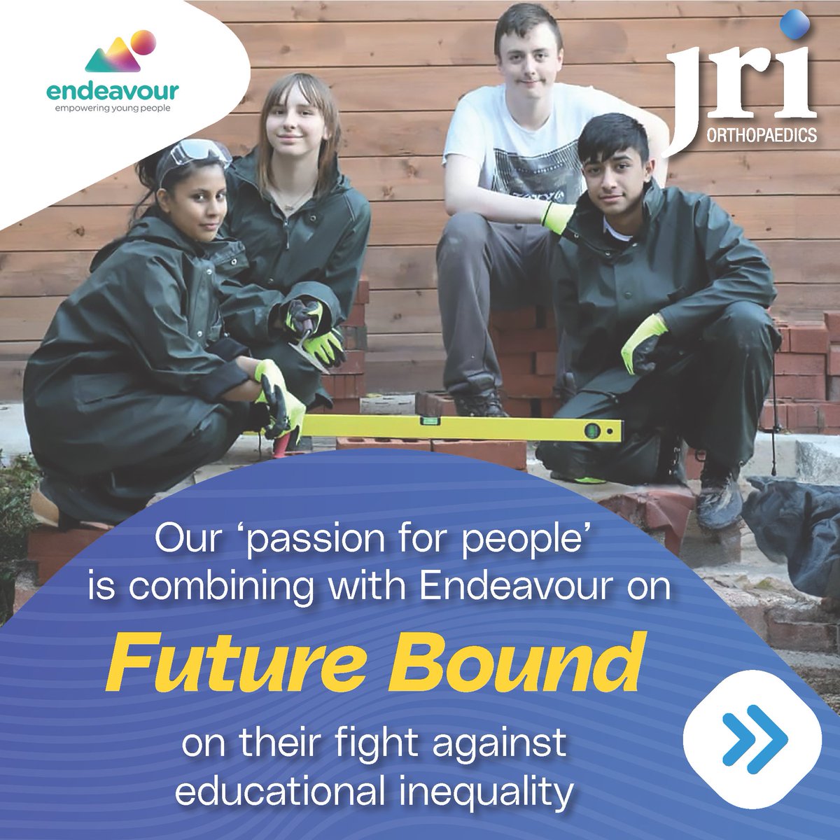 JRI are proud to support @EndeavourSheff a local charity and their work with disadvantaged young people. JRI staff have volunteered to mentor 6 young people as they prepare for their GCSE’s and beyond. Providing individual guidance & support, as well as motivation and confidence