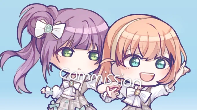 【個人依頼絵】 スリーズブーケ