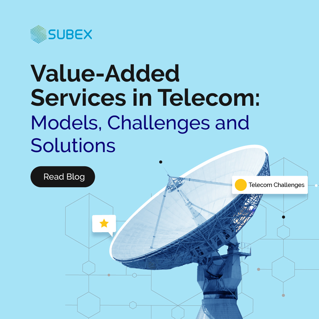 subex's tweet photo. Unleash the potential of #ValueAddedServices (VAS) in #telecom!

#Subex's expertise extends across multiple functions, delivering strategic insights to meet your goals. Navigate the intricate #VAS landscape confidently.

Learn more: https://t.co/alvAxDVEbq

#BusinessAssurance https://t.co/aOaXgsLxTR